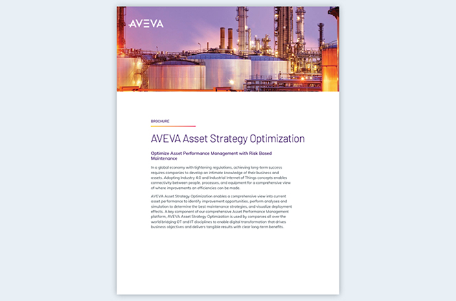 AVEVA Asset Strategy Optimization